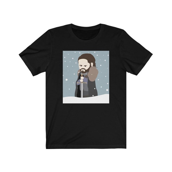 Jon Snow Shirt | Game of Thrones Shirt |  House Stark Shirt | Night's Watch Shirt | Gift | Gifts for Him | Gifts for Her | T-Shirt | Shirt
