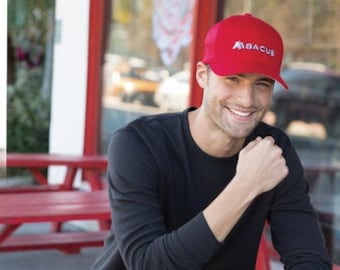 Custom Embroidery on Original Flexfit Hats - Personalized Cap - 4in x 4in Embroidery Included - No Setup