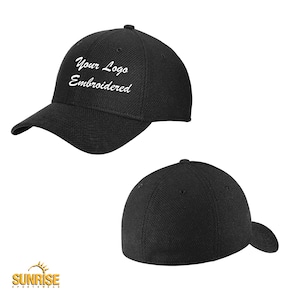 Custom Embroidered Diamond Era Stretch Cap - Includes one 4in x 2in Embroidery - Free Setup for Simple Logos