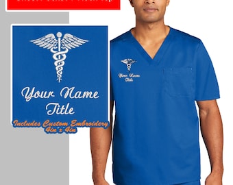 Custom Embroidery on Medical Uniforms and Scrubs Wonderwink
