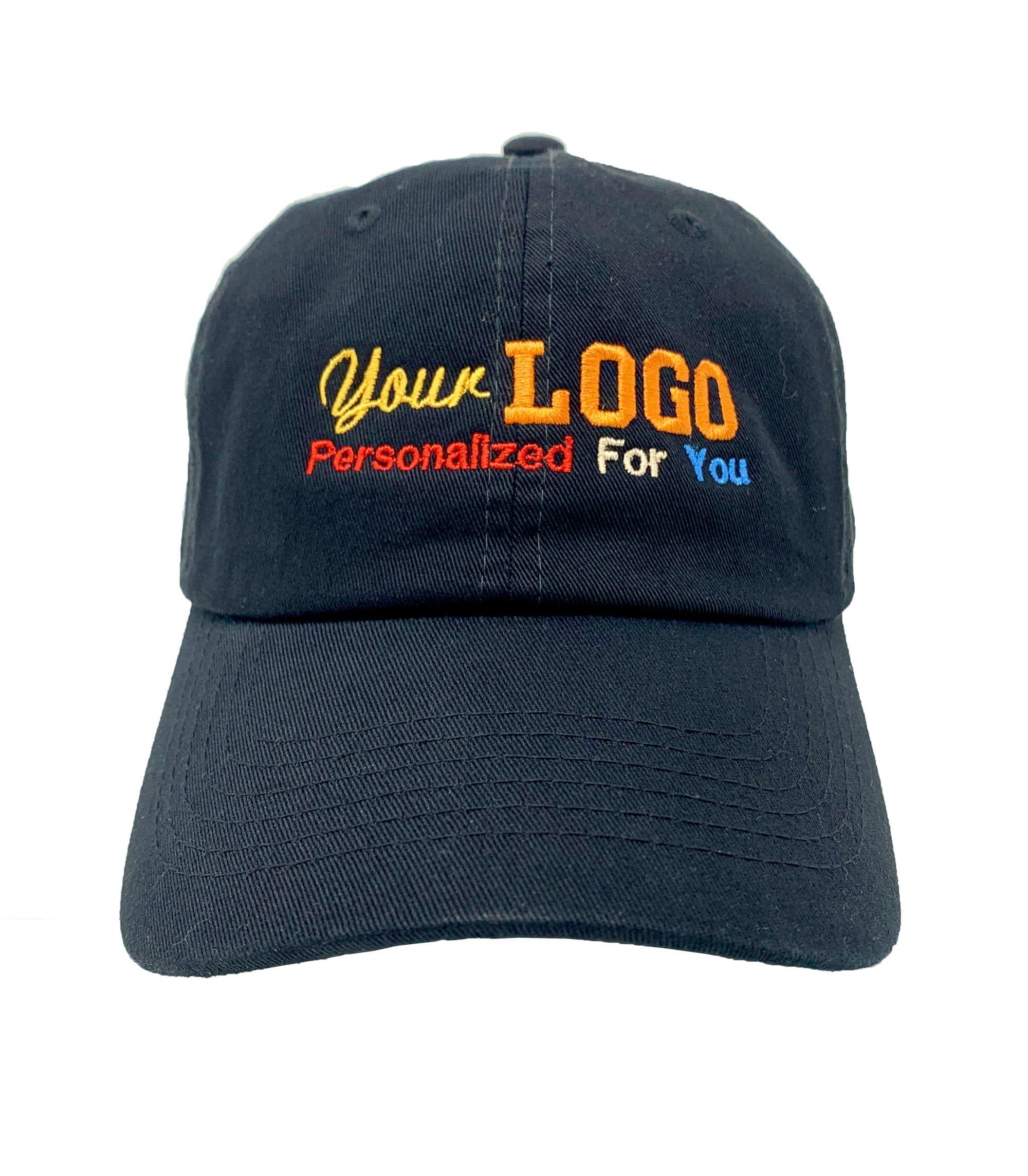 Custom Embroidered Dad Hats 100% Cotton 