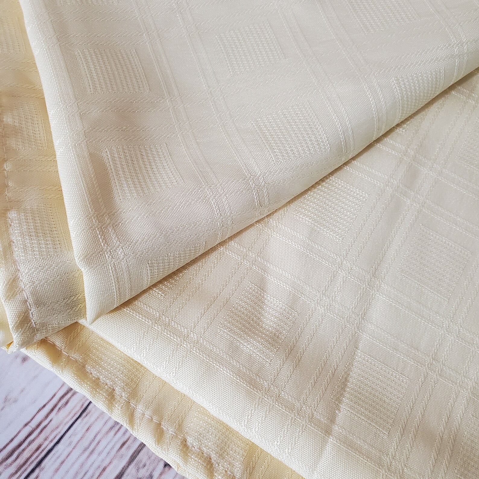 Vintage Yellow Tablecloth Etsy