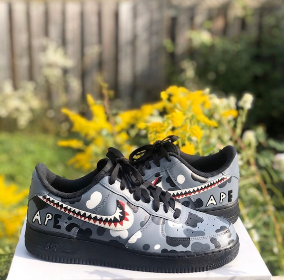 air force 1 grey camo