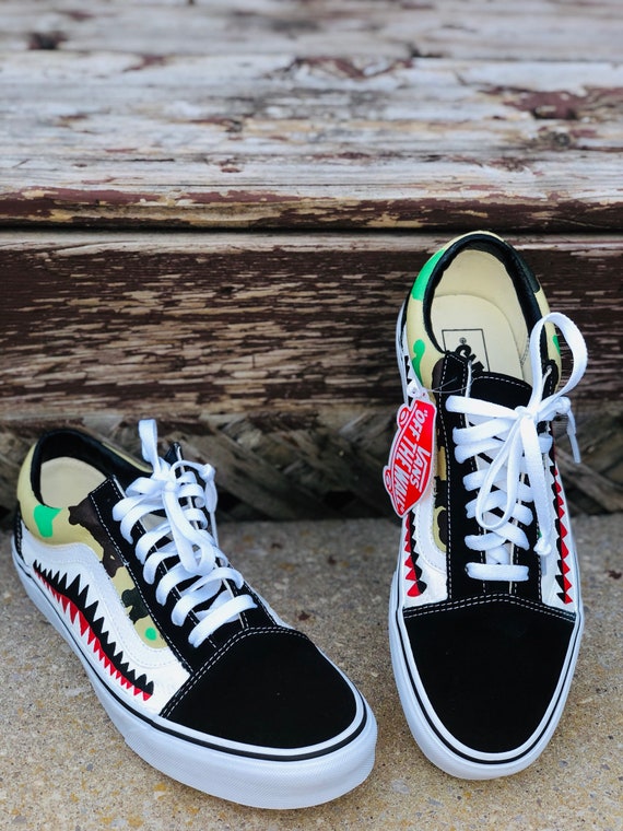 bape vans shoes