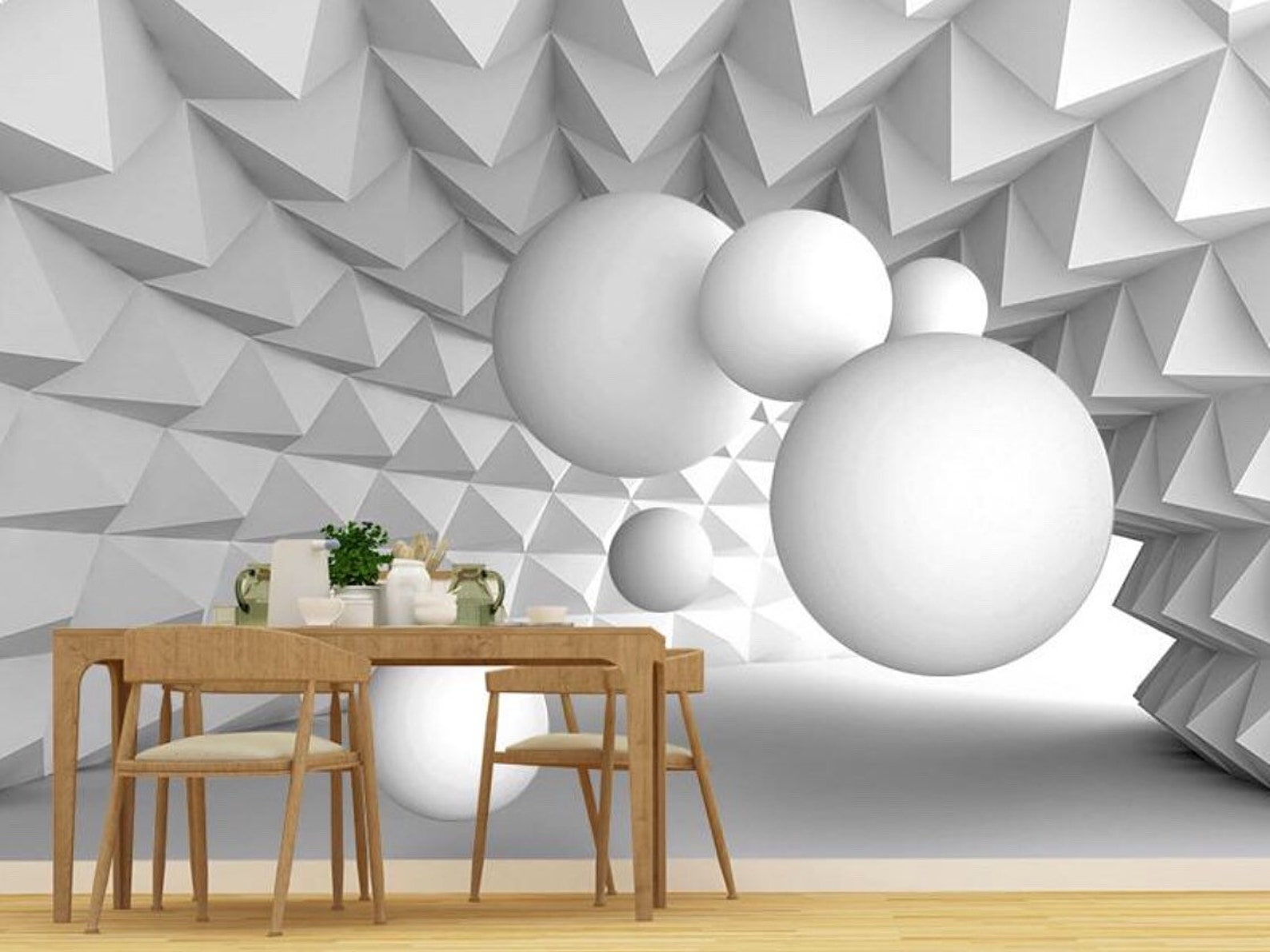 3d Wallpaper Mural Realistic 3d Wall