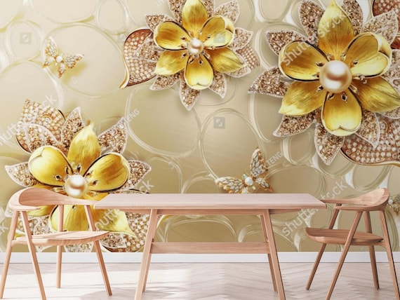 Flowers 3d Wallpaper Beautiful 3d Flowers Wallpapers 3d Rose - Etsy UK Flowers 3d Wallpaper Beautiful 3d Flowers Wallpapers 3d Rose - Etsy UK