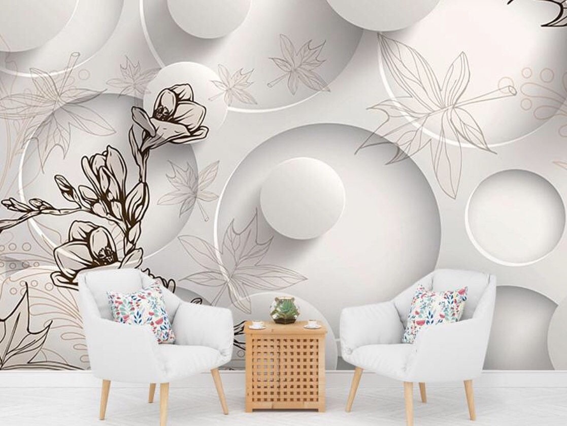 3D Selbstklebende Tapete Schwarzes Loch - 77x200cm PVC Wandaufkleber