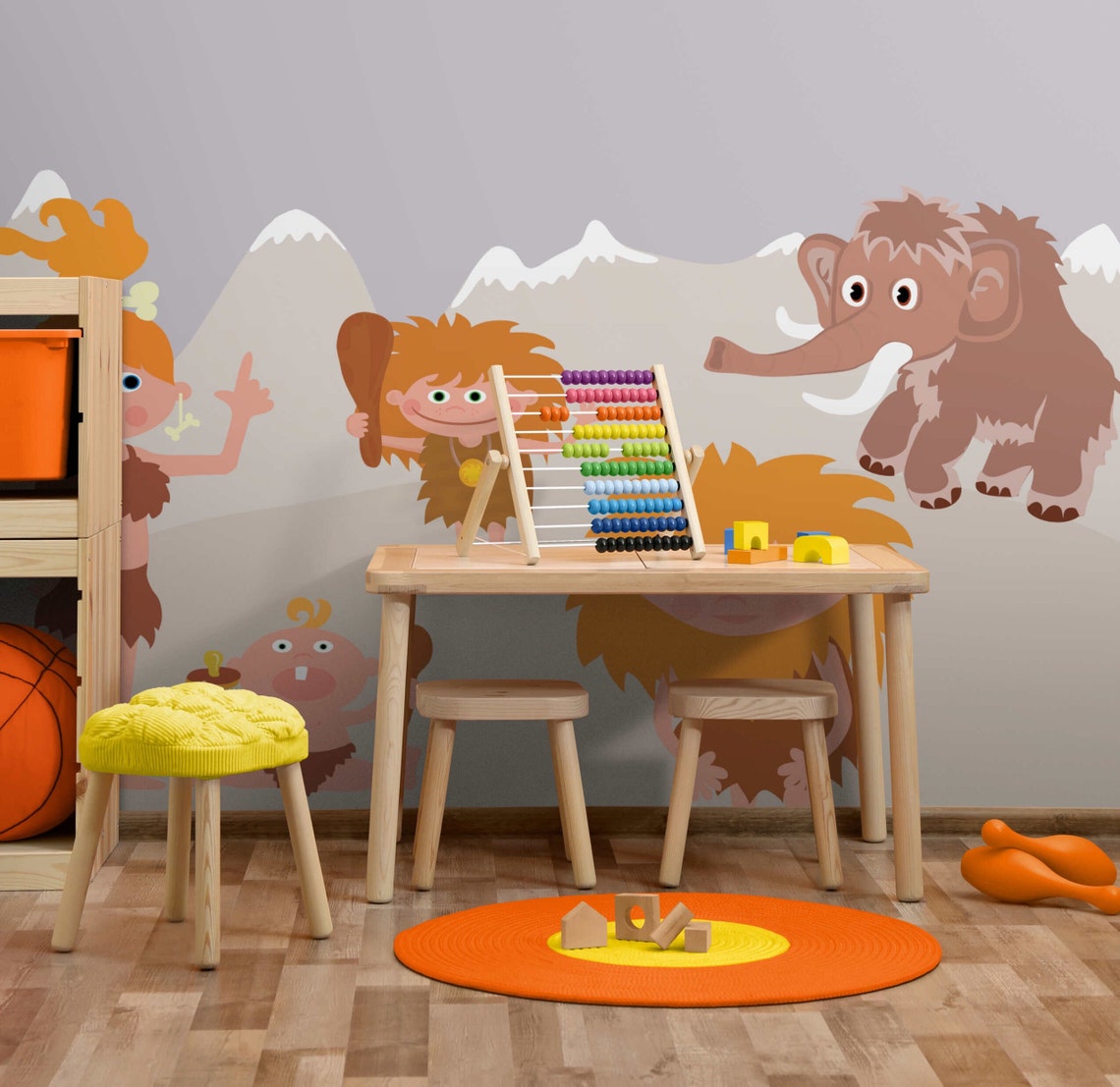 Wallpaper Kids Wall Art Custom Kid Wall Mural Premium Vinyl Etsy