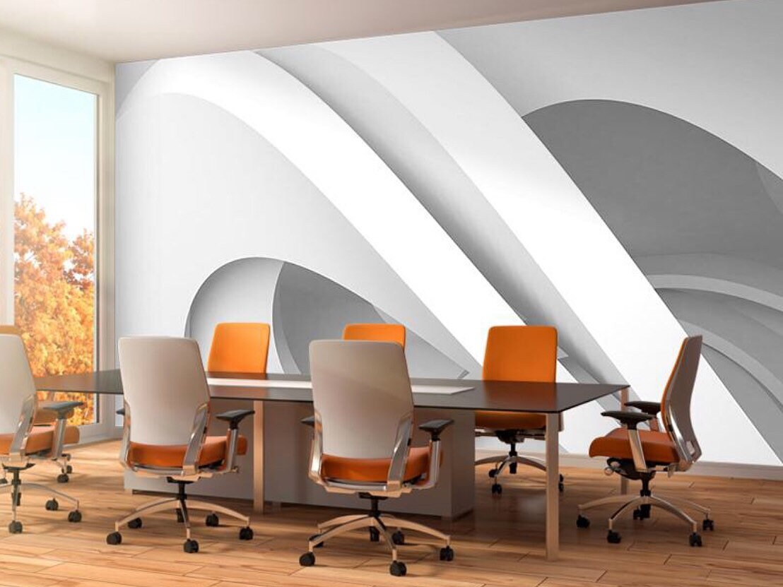 Modern Wallpaper Gold Modern Gold Wallpaper Antonina Vella Etsy