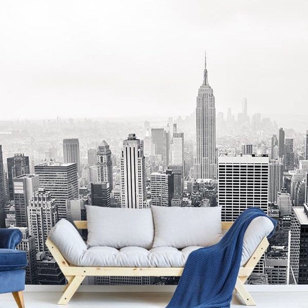 Black and White Nyc Wallpaper Etsy