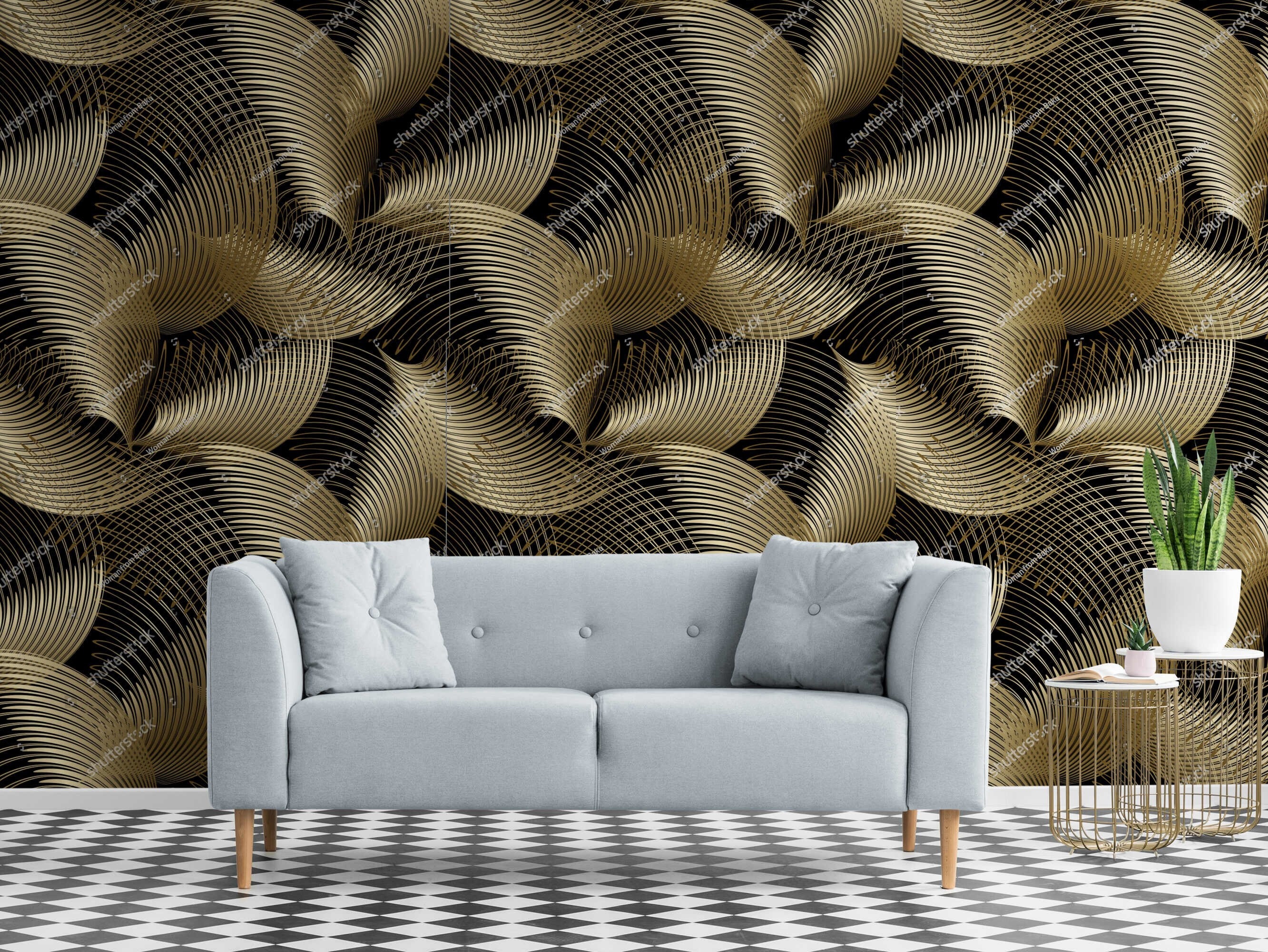 Custom 3D Photo Wallpaper Modern Simple Art Living Room TV Backdrop  Wallpaper Stock Photo - Alamy