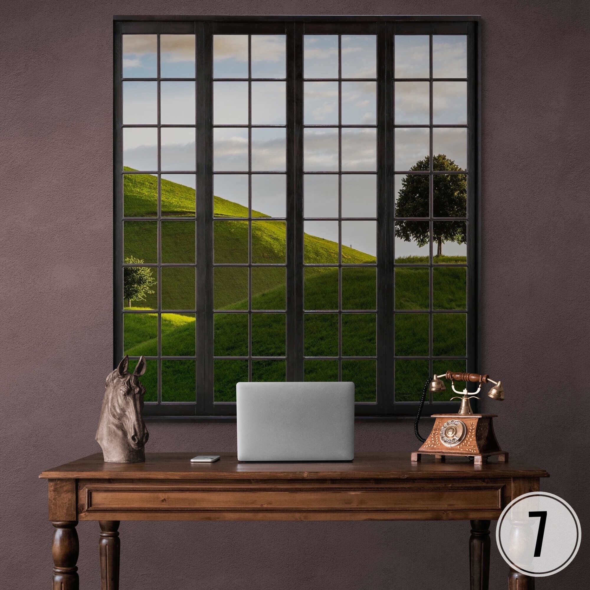 Mountain Lake View Wallpaper Mural, Peel and Stick 3D Wall Decor - Etsy ...