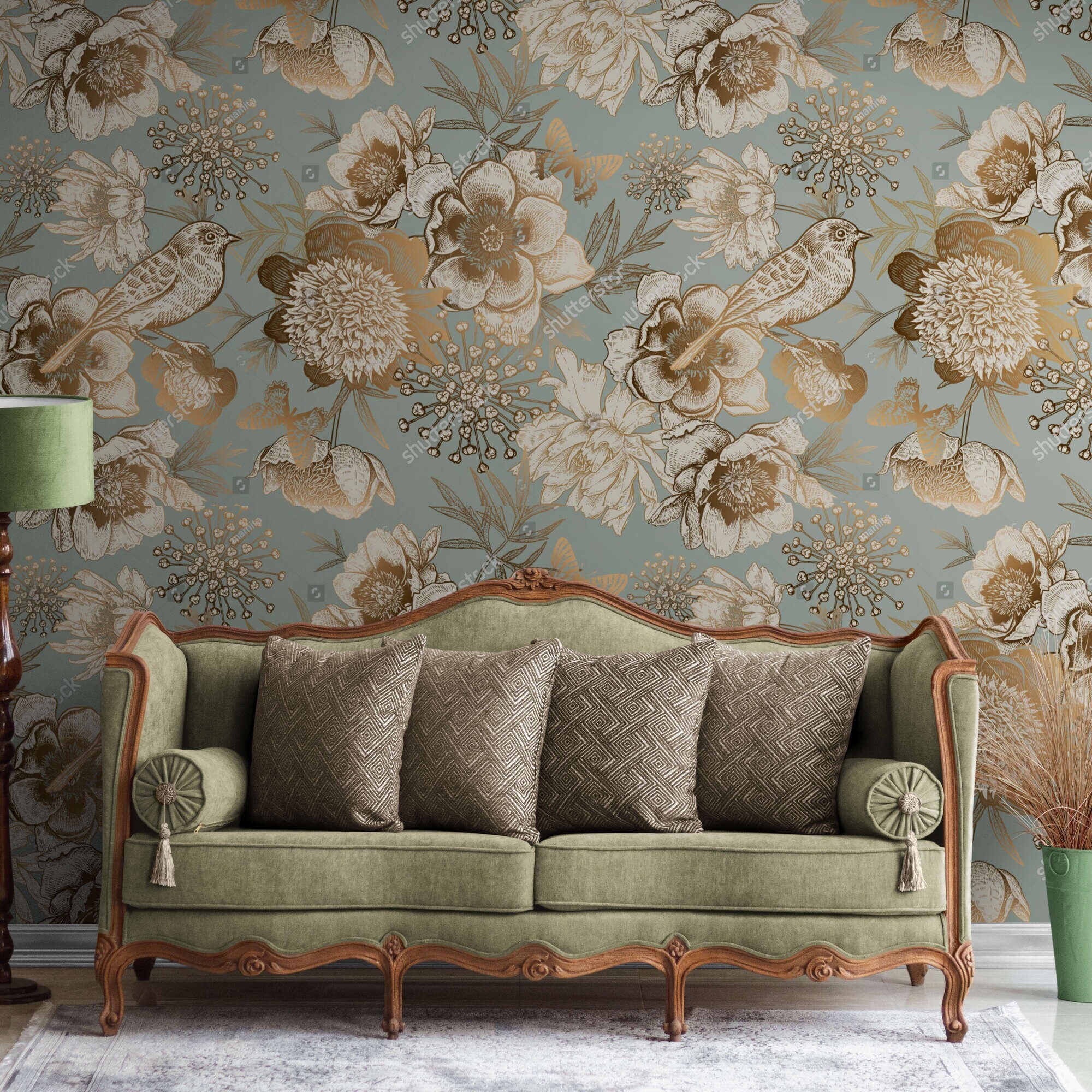 Vintage Wall Mural Mural Wallpaper Vintage Vintage World Map Etsy