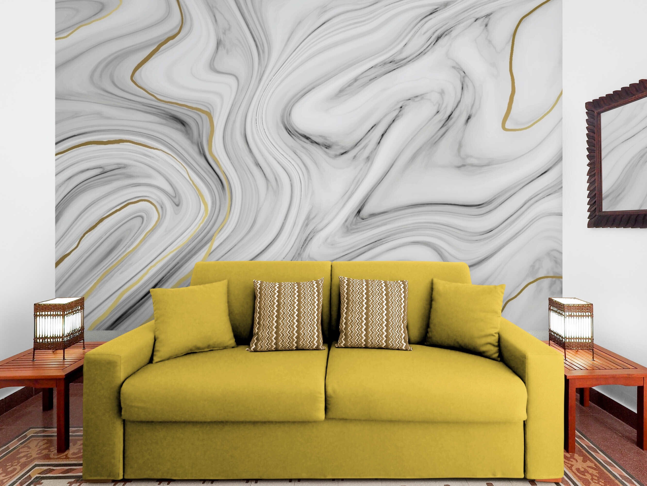 Modern Wallpaper Trendy Wallpaper Contemporary Wallpaper Liquid Patter