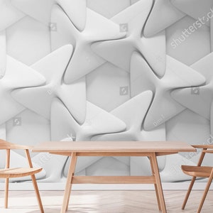 Modern 3D Wallpaper Peel and Stick Mural for Living Room Wall Decor, Custom 3D Wall Mural Wallpaper Print for Accent Wall Covering