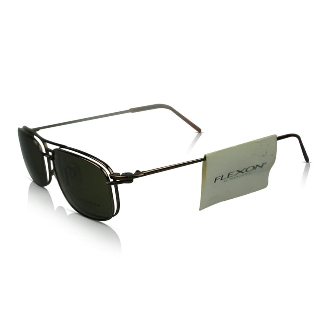 Flexon Clip On Sunglasses/optical Eyeglasses Frame Etsy