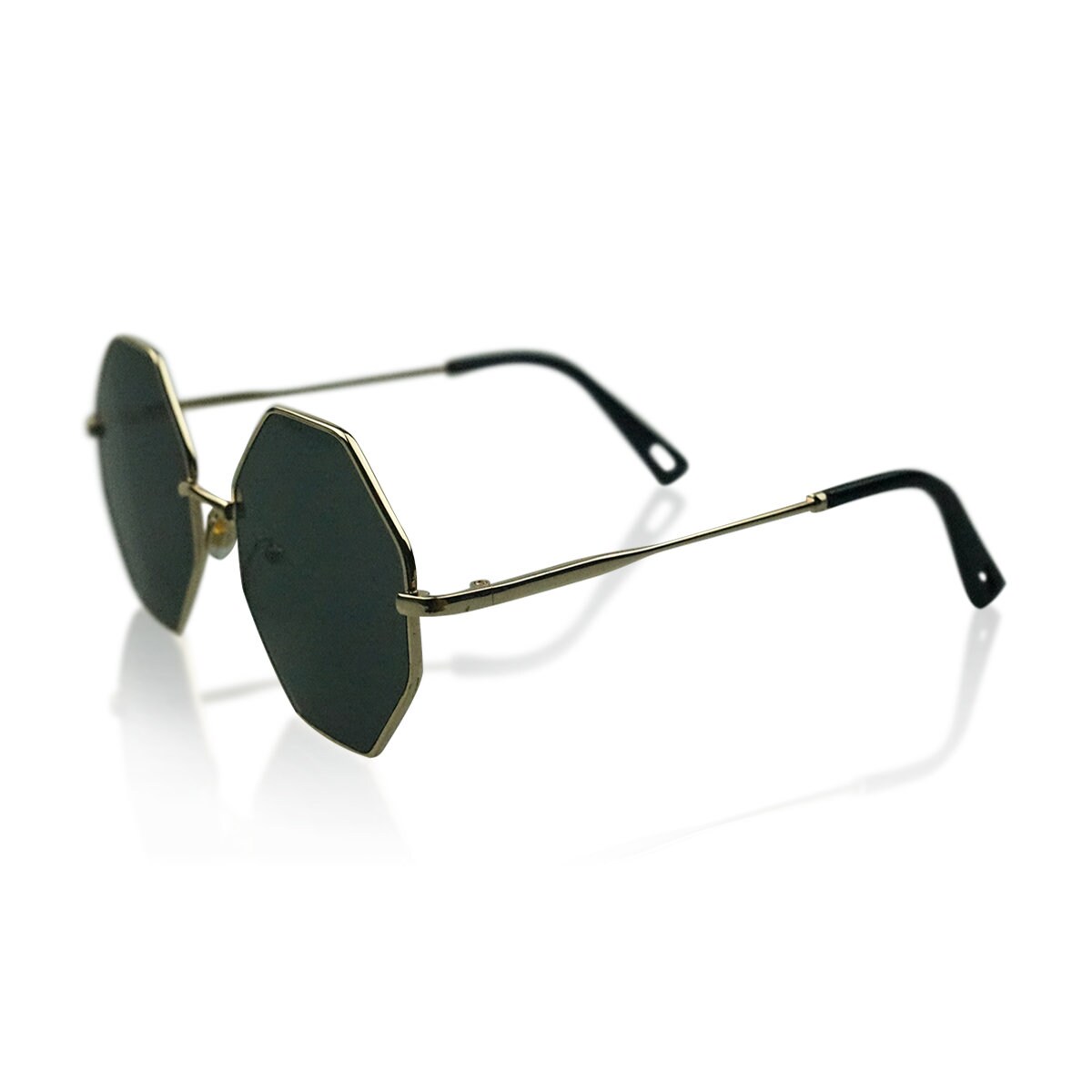 Vintage Hexagon Sunglasses 402 Etsy