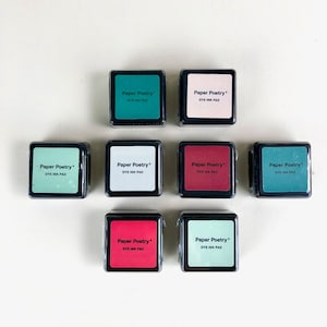 Tuschestempelkissen, Tuschestempel, Stempelkissen Pastell, Stempel classic mix