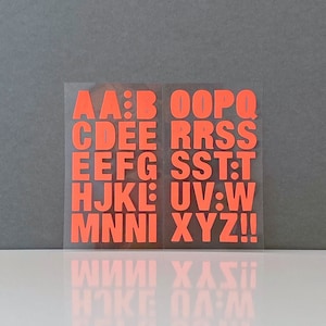 Alphabet Lore 62pcs Reusable Waterproof Adhesive Graffiti Stickers