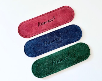 Kaweco leather case, leather case, green, burgundy, blue, Kaweco pen case, gift