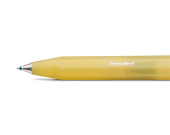 Bolígrafo Kaweco Frosted Sport, amarillo pastel, Sweet Banana
