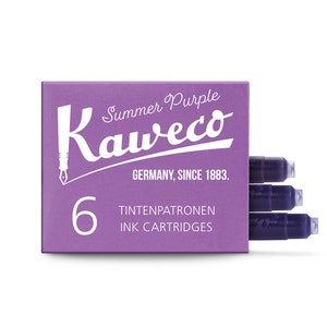 Kaweco インク カートリッジ、パープル インク、万年筆インク、Kaweco パープル インク