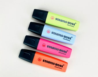 Textmarker STABILO BOSS ORIGINAL BOSSparade Leuchtmarker Marker 6er Rundbox Textmarker STABILO BOSS ORIGINAL BOSSparade Leuchtmarker Marker 6er Rundbox