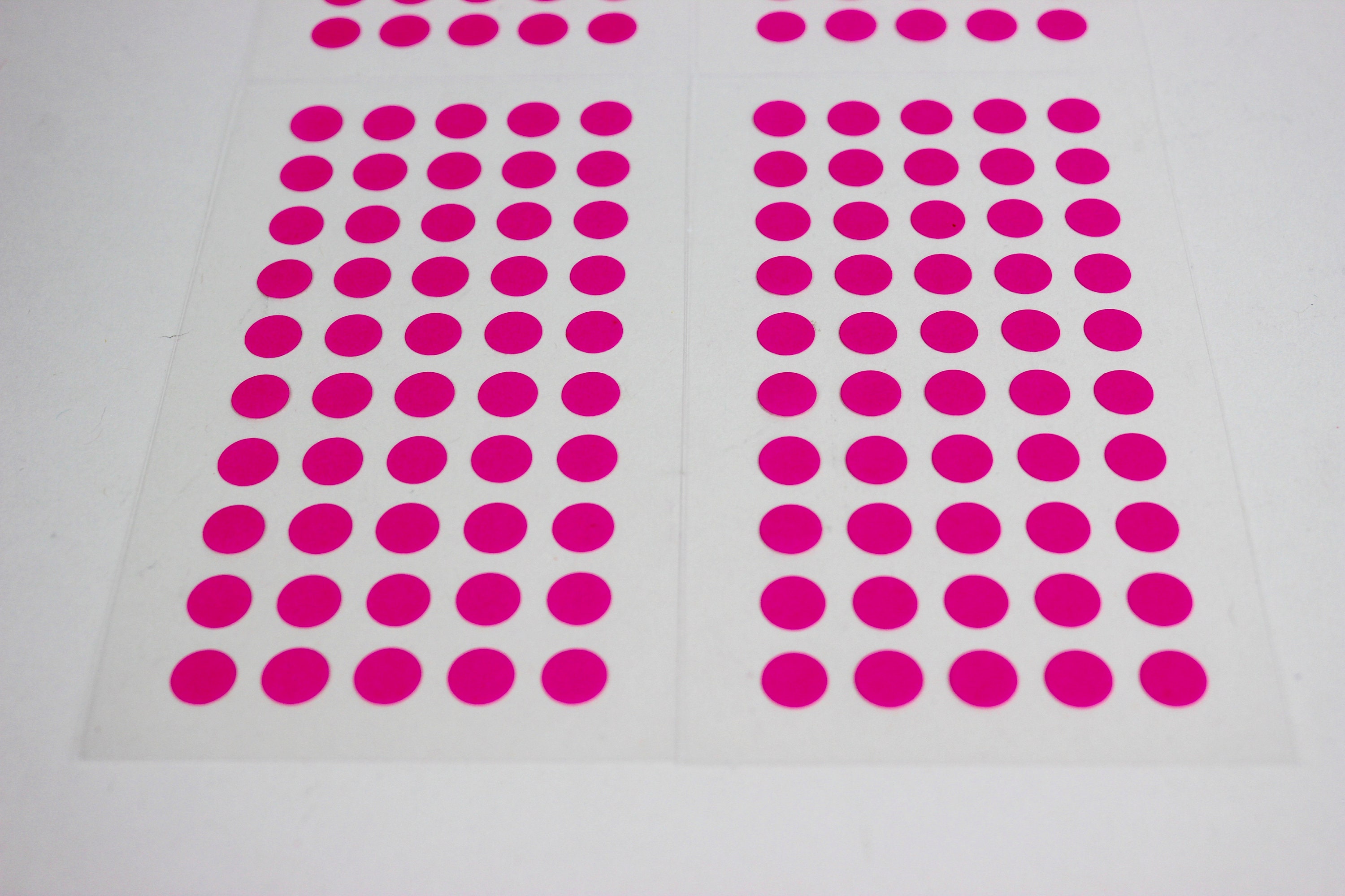 Pink Stickers Officeworks Round Stickers, Neon Pink, Labels, Office Stickers - Etsy