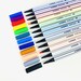 STABILO Pen 68 brush, Set of 12, Brush Pens, Color, Bullet Journal, Brush Pen, Colored Pencils, Stabilo 68 Pens, Colored Pencils 