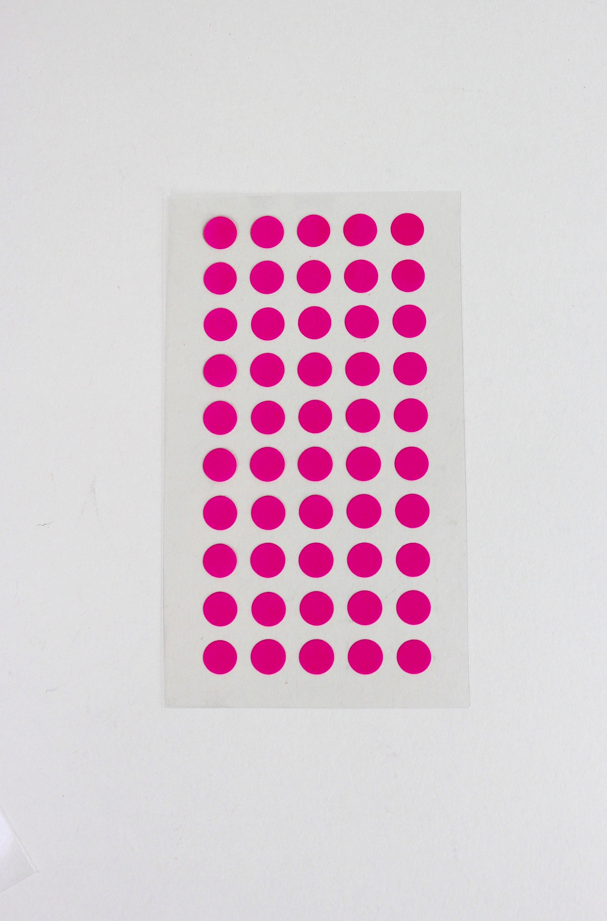 Pink Stickers Officeworks Round Stickers, Neon Pink, Labels, Office Stickers - Etsy