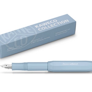 Kaweco Collection 2022 Fountain Pen Mellow Blue, Kaweco Fountain Pen, Fountain Pen, Ink Filler, Fountain Pen, Pastel Blue
