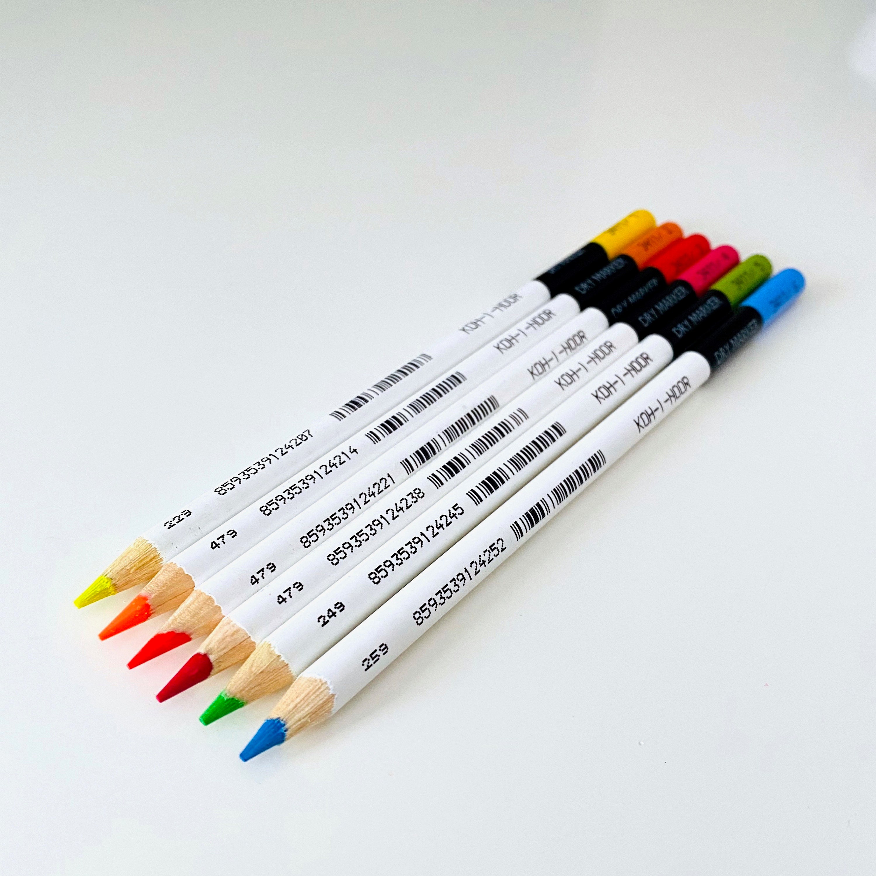 Koh-I-Noor 3415 - Evidenziatori a matita, blister con 6 colori : :  Cancelleria e prodotti per ufficio
