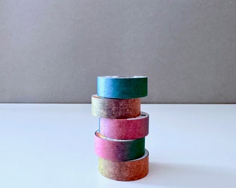 Washi Tape Regenbogen, Klebeband, Rainbow Tape, Masking Tape