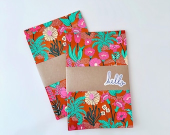 10 bolsas de papel flores flúor, natural, bolsa de regalo neón, boda, cumpleaños, regalar, bolsas, bolsa de dulces