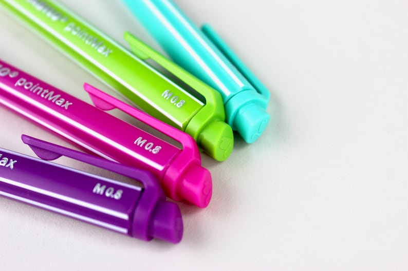Bullet Diary Design Colors Bullet Journal STABILO pointMax 4er Etui Art Journal felt pens pastel Pens