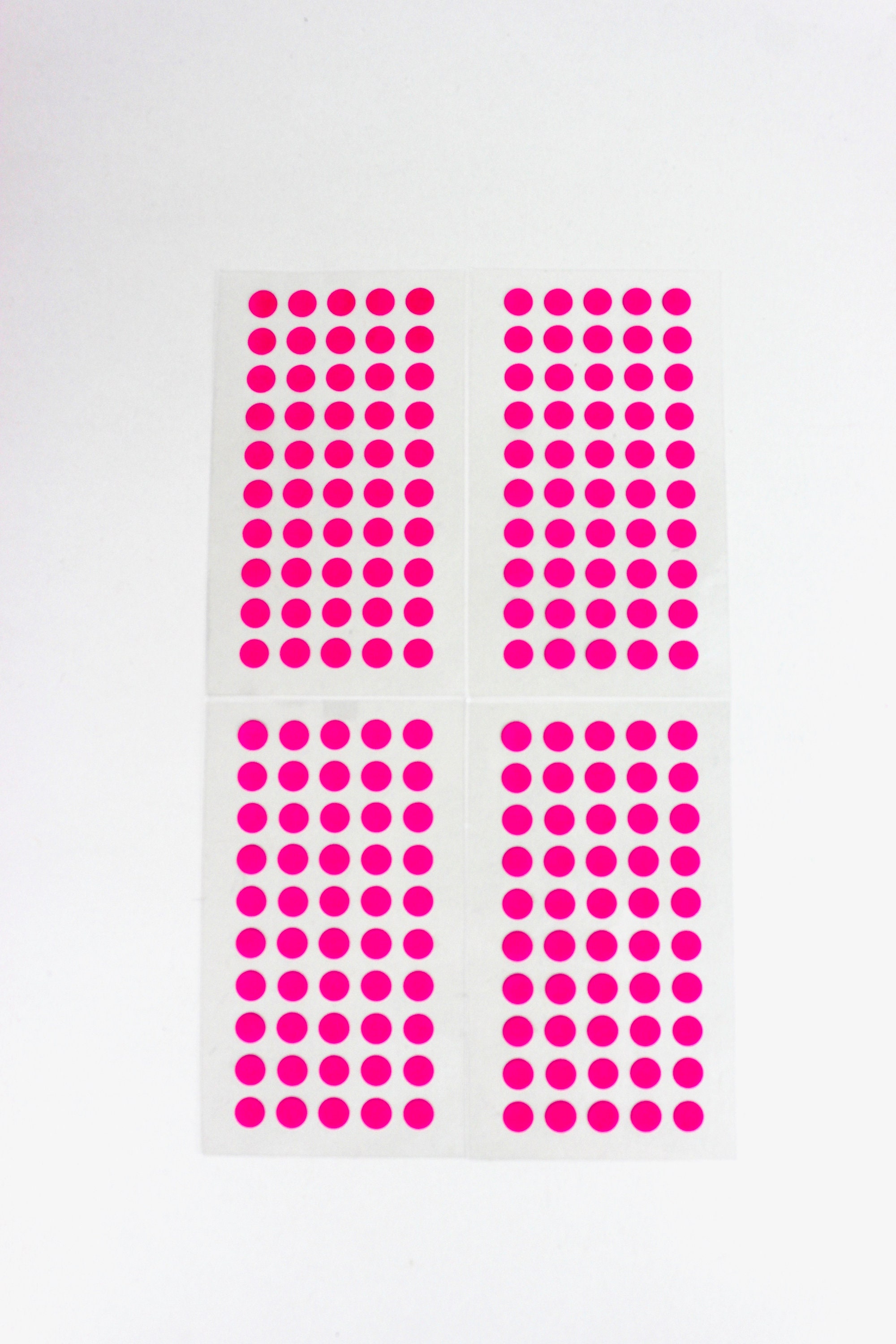 Pink Stickers Officeworks Round Stickers, Neon Pink, Labels, Office Stickers - Etsy
