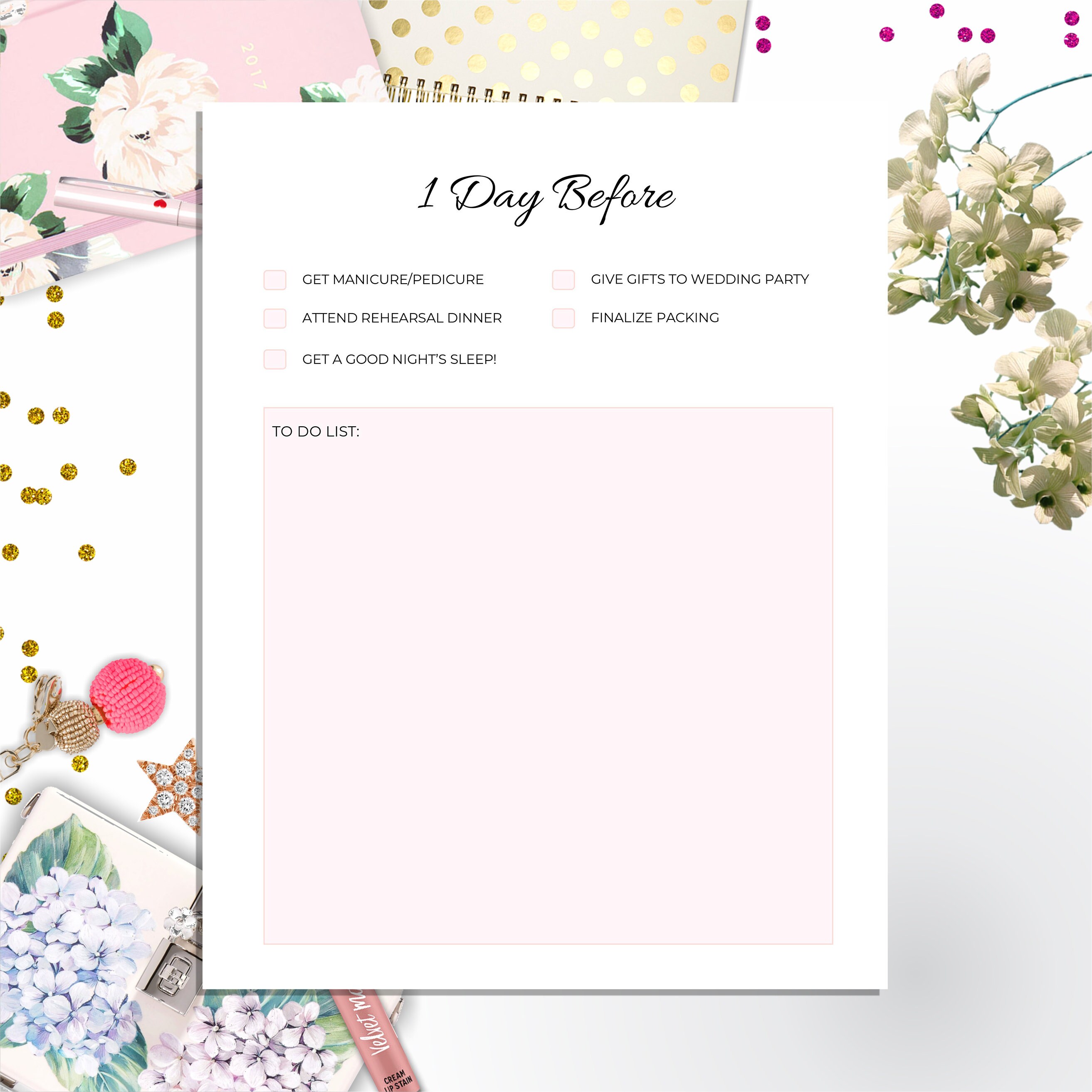 Printable Wedding Planner PDF Letter Size Wedding Organizer Wedding ...