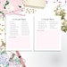 Printable Wedding Planner PDF Letter Size Wedding Organizer Wedding ...