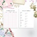 Printable Wedding Planner PDF Letter Size Wedding Organizer Wedding ...