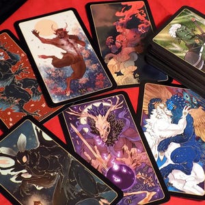 TERATO TAROT Kartendeck + Buch [ lgbtqia | Monster | Teratophilie | kryptisch | schwul | anthro | flauschig | Sternzeichen | Anfänger]