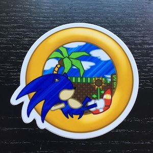 Emeralds of Chaos - Sonic The Hedgehog Sticker by Shonenoa