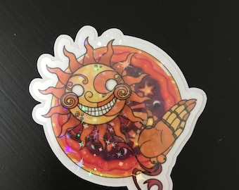 Sparkly Sundrop Sticker