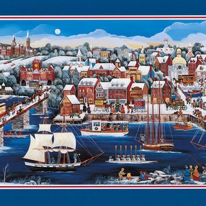 Port of Georgetown, Washington DC Wenskaarten (Qty 12, 5"x7")