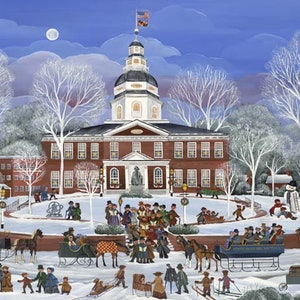 Maryland State House, Box of 12 Cards and 12 Premium Envelopes