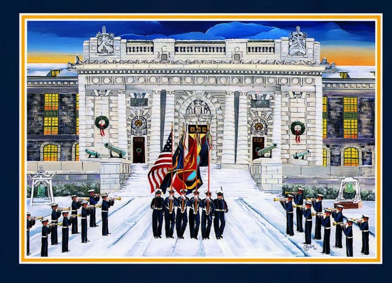 U.S. Naval Academy Christmas Leave 2024 Lyda Marian