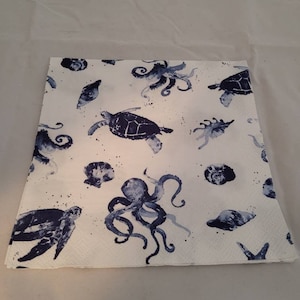 Decoupage napkins,  napkins for Decoupage, printed paper napkins,  craft napkins,  you choose napkins,  napkins for crafting,  Coastal