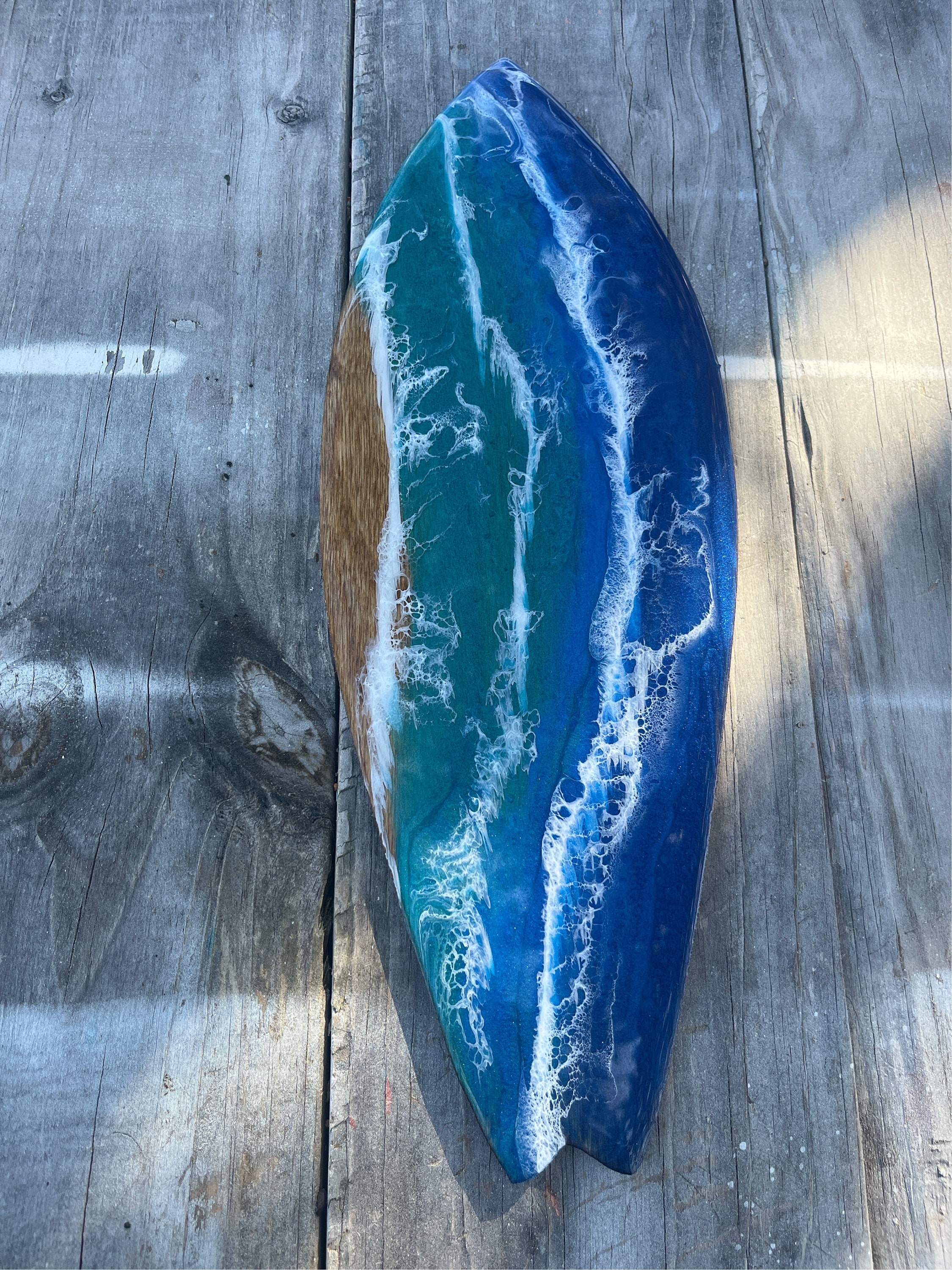 Resin surfboard, surfboarf wall hanging, surfboard art, surfboard decor, surfboard art, surfboard, beach surfboard, beach decor, surf gift