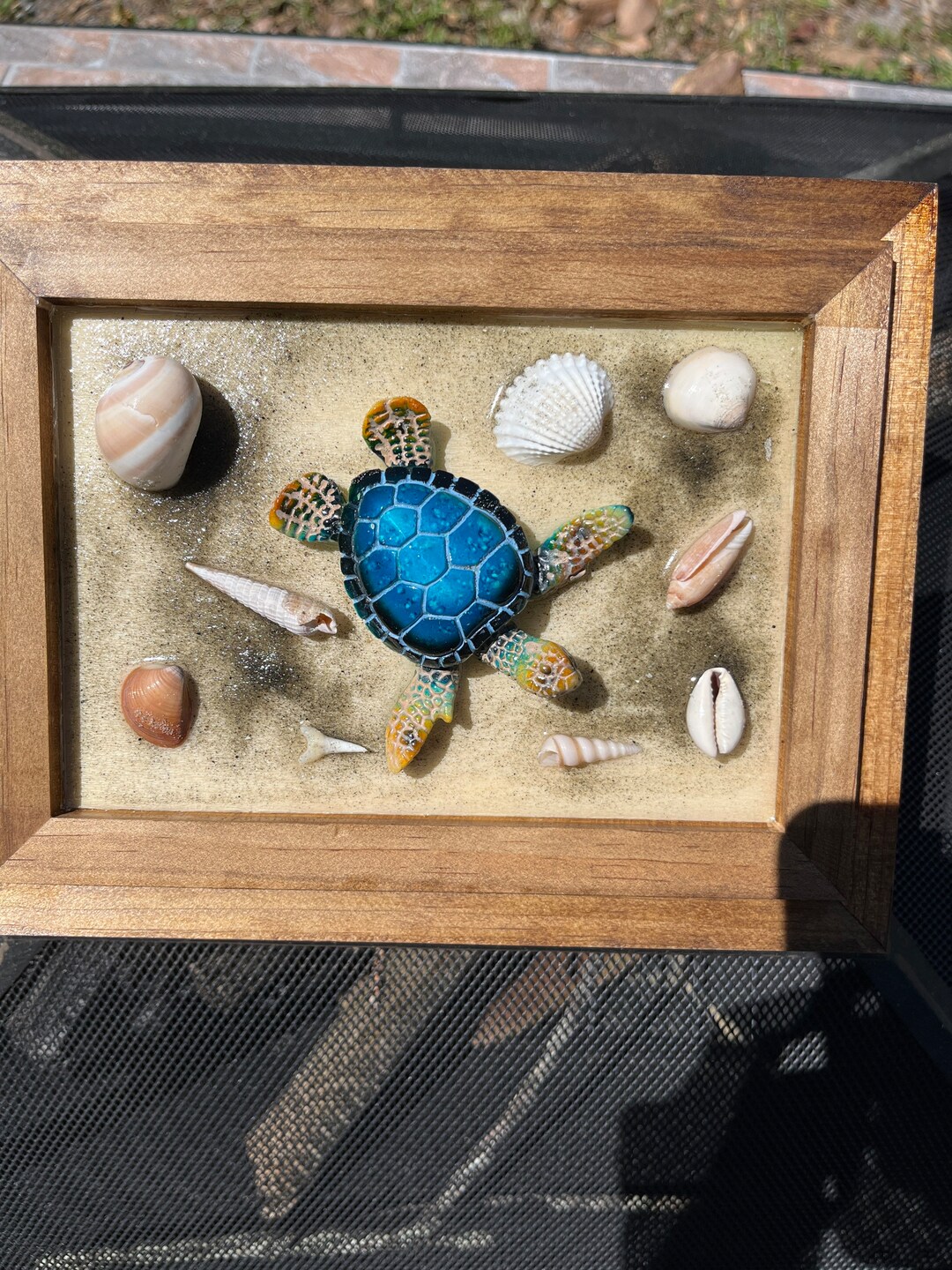 Decorative Sea Turtle Box Turtle Box Sea Turtle Decoration Etsy