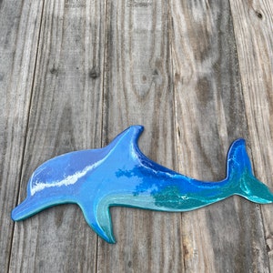 Dolphin resin art,  Dolphin wall hanging,  ocean art Dolphin, resin Dolphin   beach art,  Dolphin art, Dolphin wall hanging