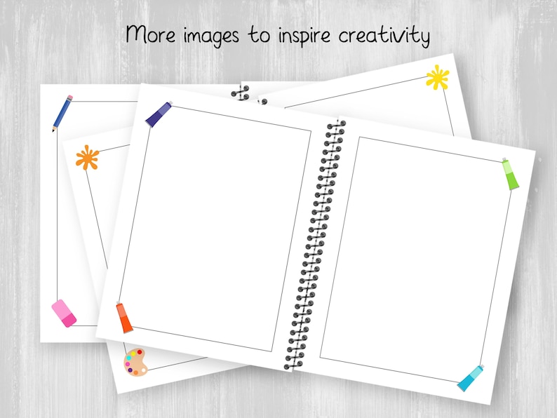 Personalized Notebook Art Supplies Sketchbook Coil Bound Etsy